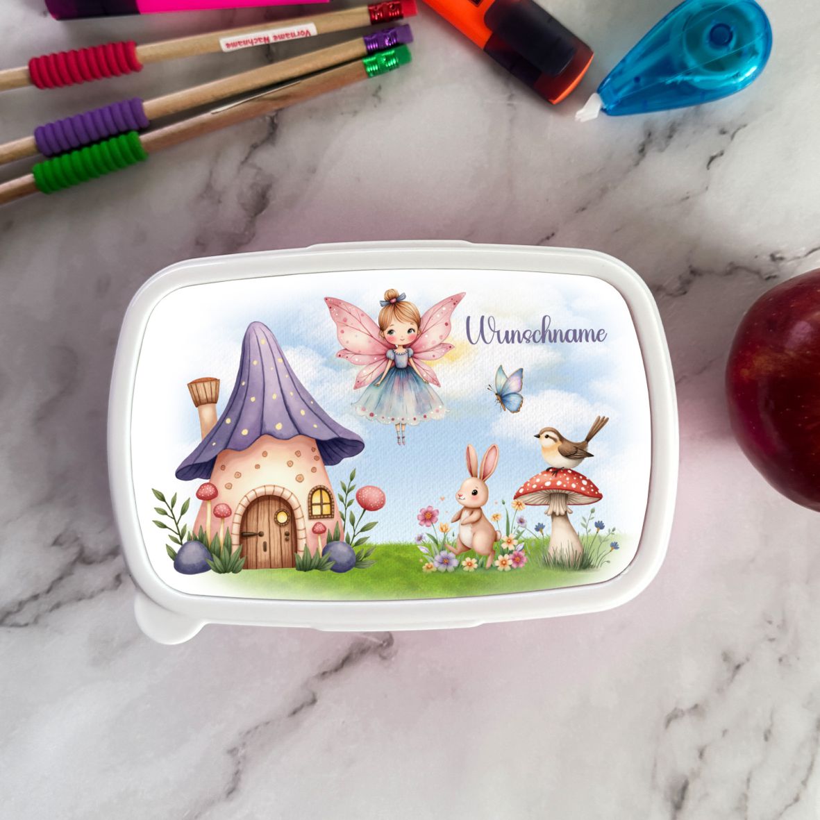 FOTOFOL - Brotdose Kinder personalisiert mit Namen
