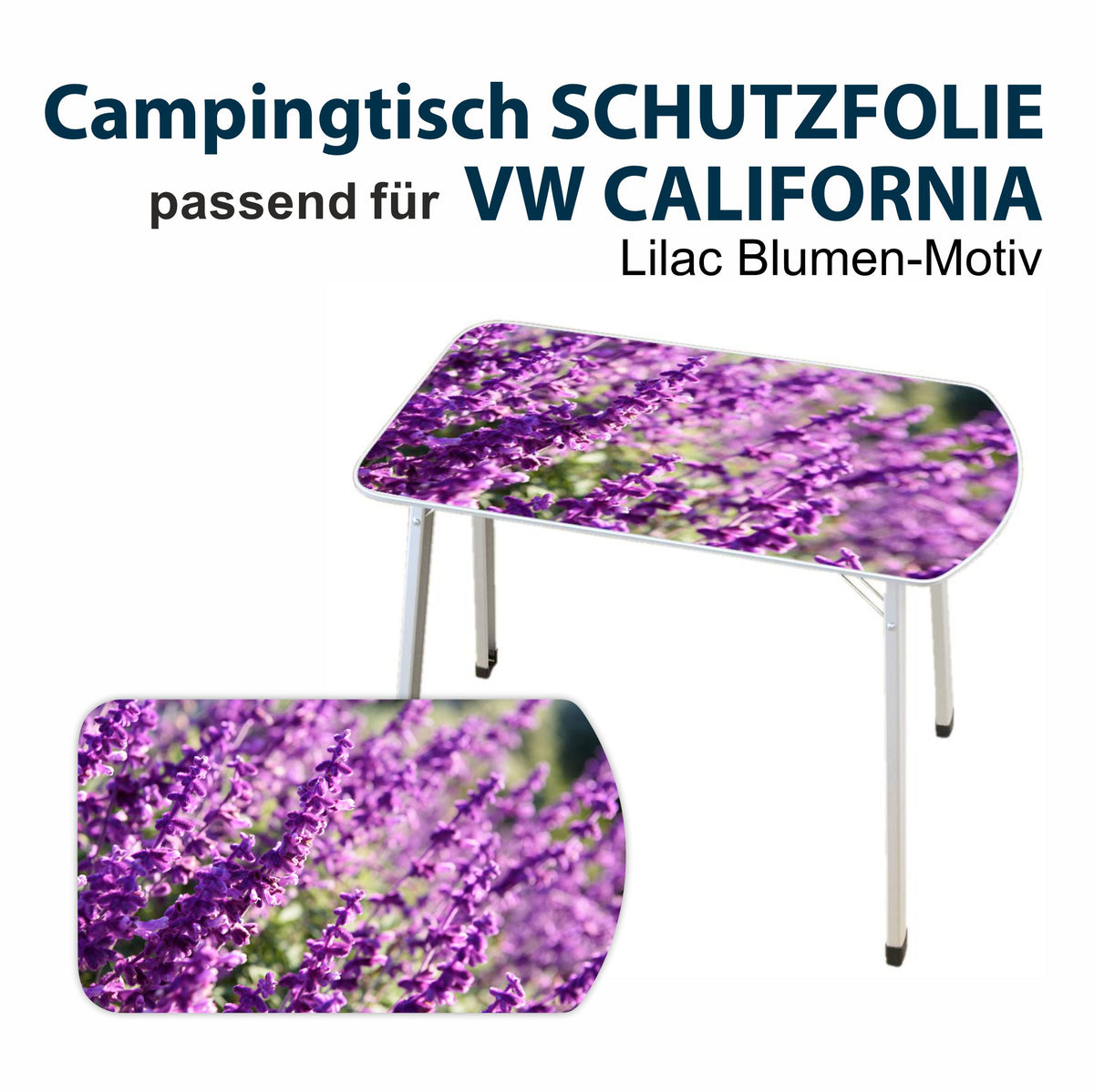 Campingtisch Schutzfolie passend für VW California / Grand California