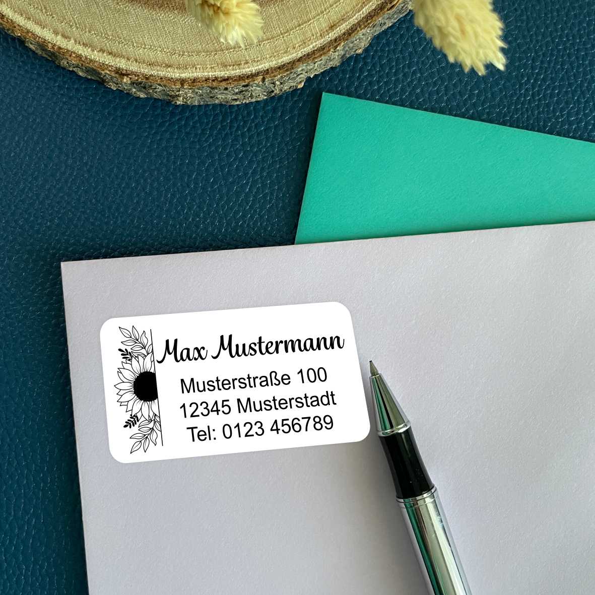 FOTOFOL Individuelle Adressaufkleber mit vielen Motiven & Farben | Kleine Adressaufkleber & Adressetiketten selbst gestalten |   Adressetiketten/Adressaufkleber in höchster Qualität |  Ideal für das Versenden Ihrer Briefe oder Pakete
