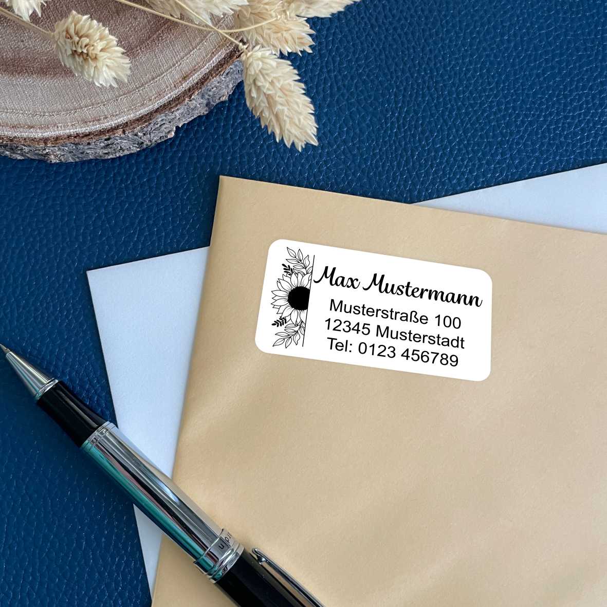 FOTOFOL Individuelle Adressaufkleber mit vielen Motiven & Farben | Kleine Adressaufkleber & Adressetiketten selbst gestalten |   Adressetiketten/Adressaufkleber in höchster Qualität |  Ideal für das Versenden Ihrer Briefe oder Pakete