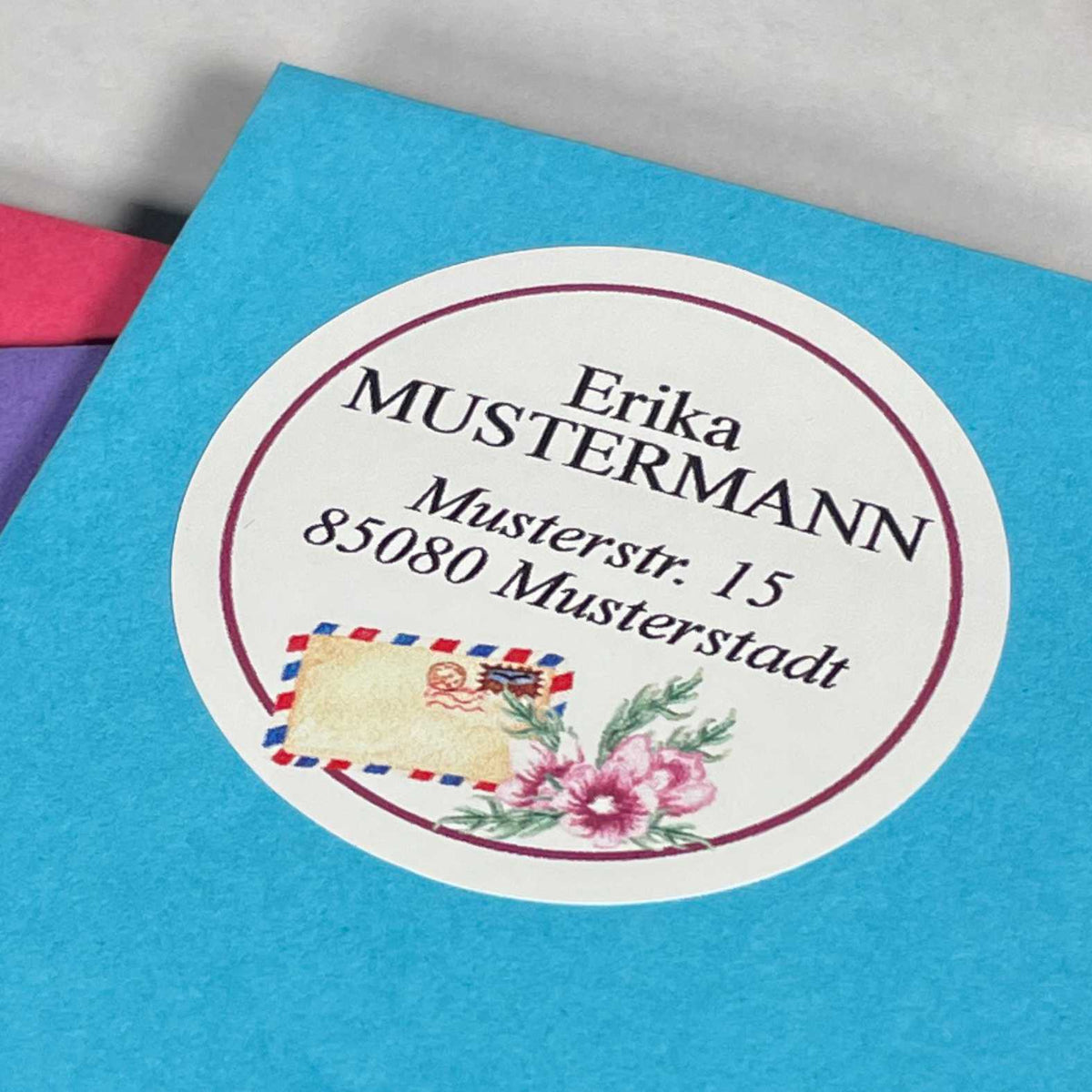 FOTOFOL Individuelle Adressaufkleber mit vielen Motiven & Farben | Kleine Adressaufkleber & Adressetiketten selbst gestalten |   Adressetiketten/Adressaufkleber in höchster Qualität |  Ideal für das Versenden Ihrer Briefe oder Pakete