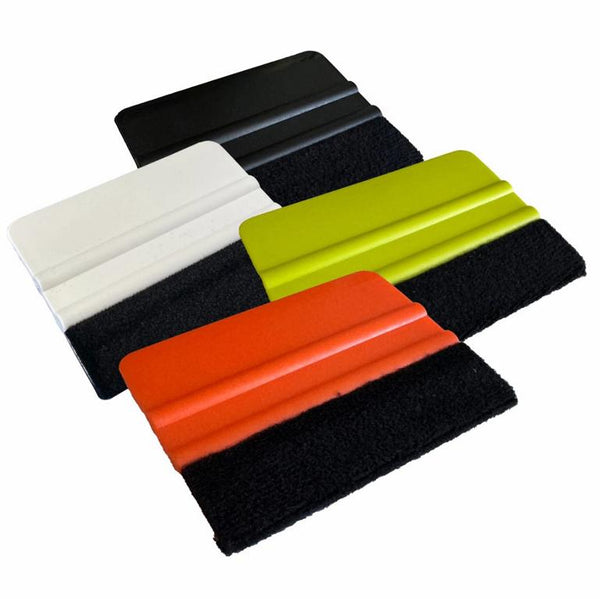 4er Set Rakel [10x7,3cm] mit Filzkante