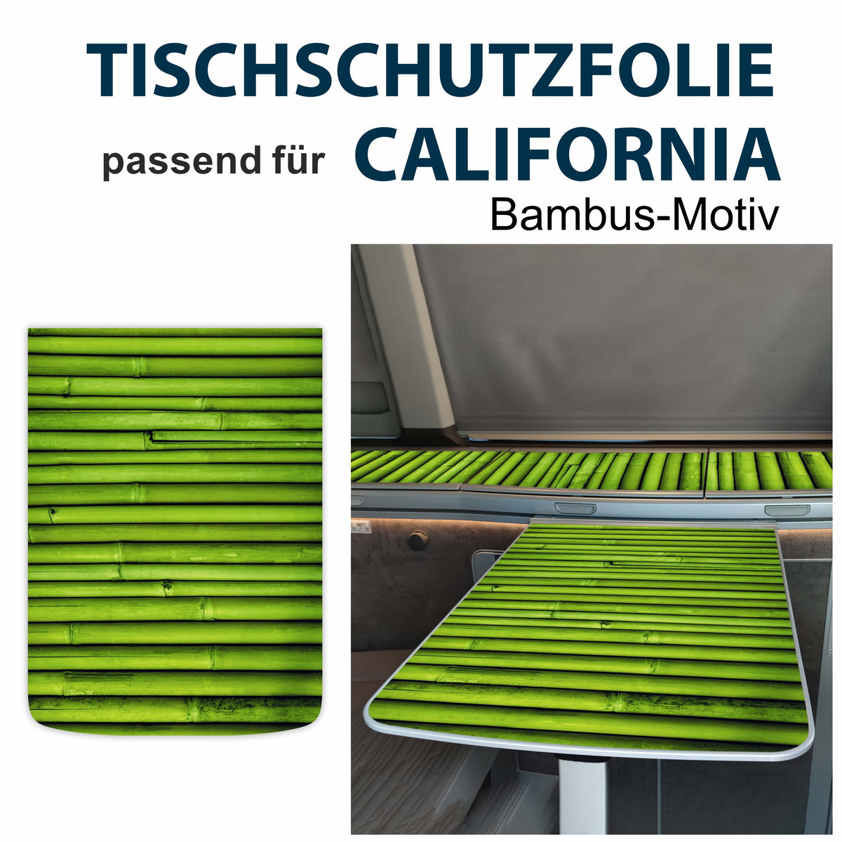 Tischschutzfolie für VW T6.1 California - Tischschutz Innenraum