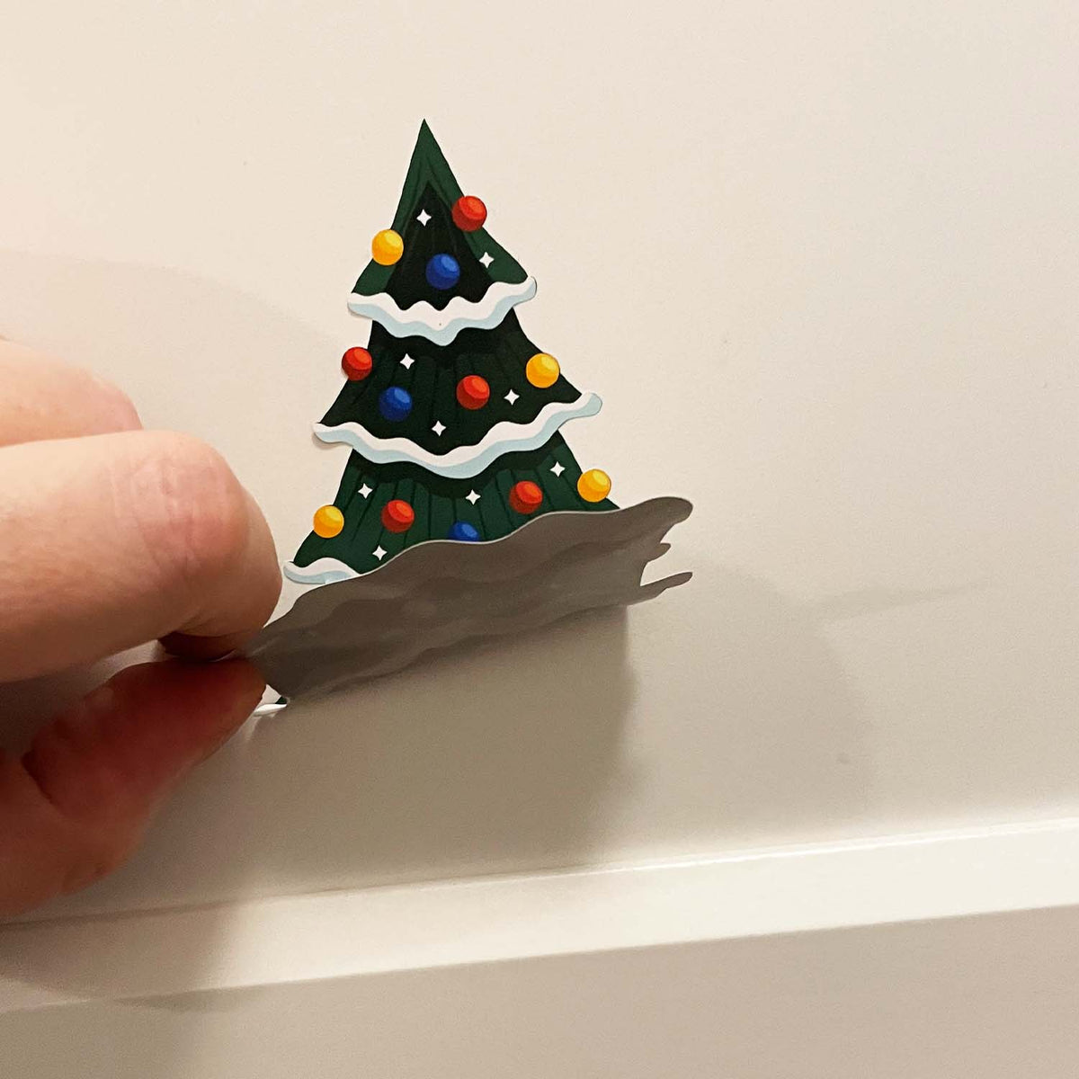 Aufkleber Weihnachten Häuser - Weihnachtsmann-Geschenke, Weihnachtsdekoration –  Möbel, Kühlschrank, Fenster, Wand, Laptop - FOTOFOL