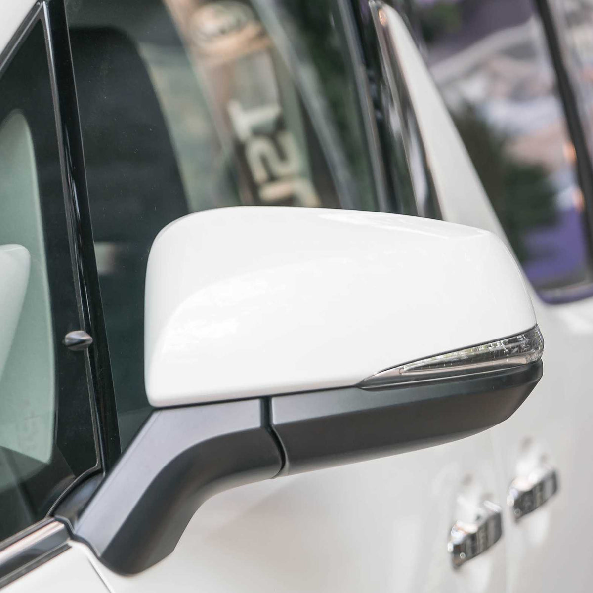 Auto Rückspiegel Aufkleber mit Streifen Design - 6 Einheiten mit unterschiedlichen Breiten - FOTOFOL