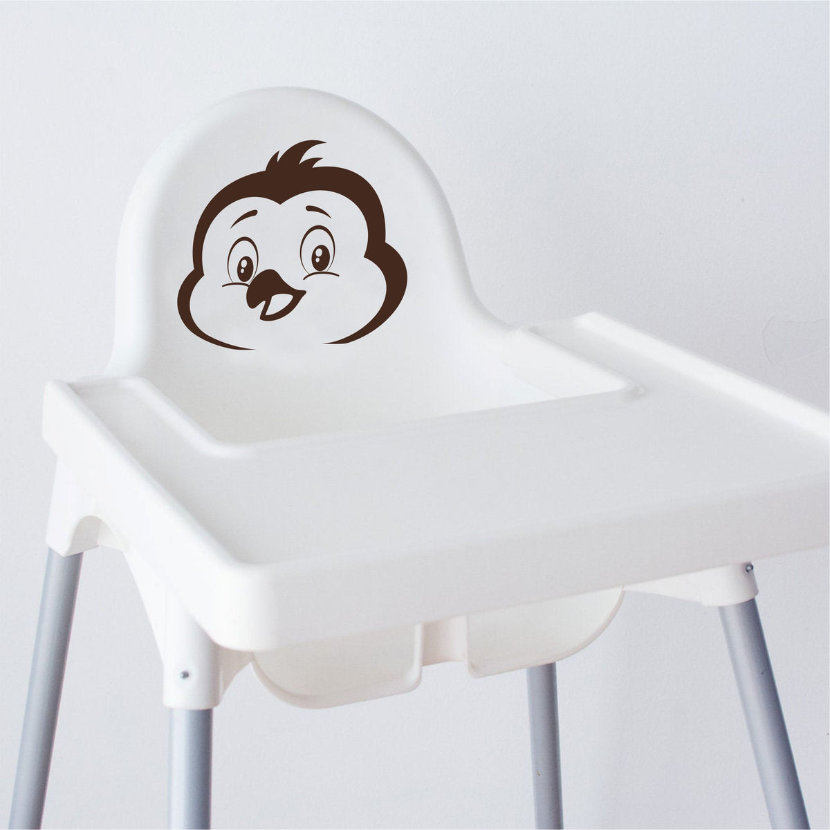 Aufkleber Sticker Pinguin passt für IKEA ANTILOP MAMMUT Kinderstuhl Hocker Kinder - FOTOFOL