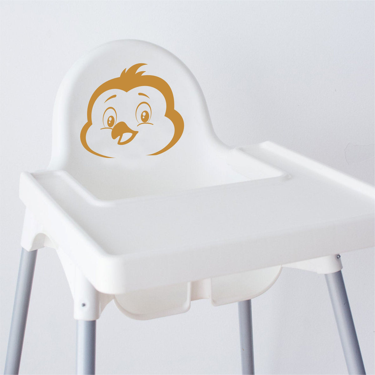 Aufkleber Sticker Pinguin passt für IKEA ANTILOP MAMMUT Kinderstuhl Hocker Kinder - FOTOFOL