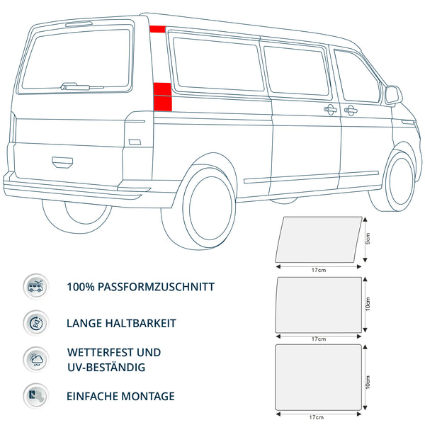 Schutzfolie für Markise Kurbel Set | VW T5 T6 T6.1