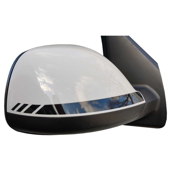 Spiegelstreifen Aufkleber Set passend für VW T6.1 - Spiegelgehäuse Tuning Sticker