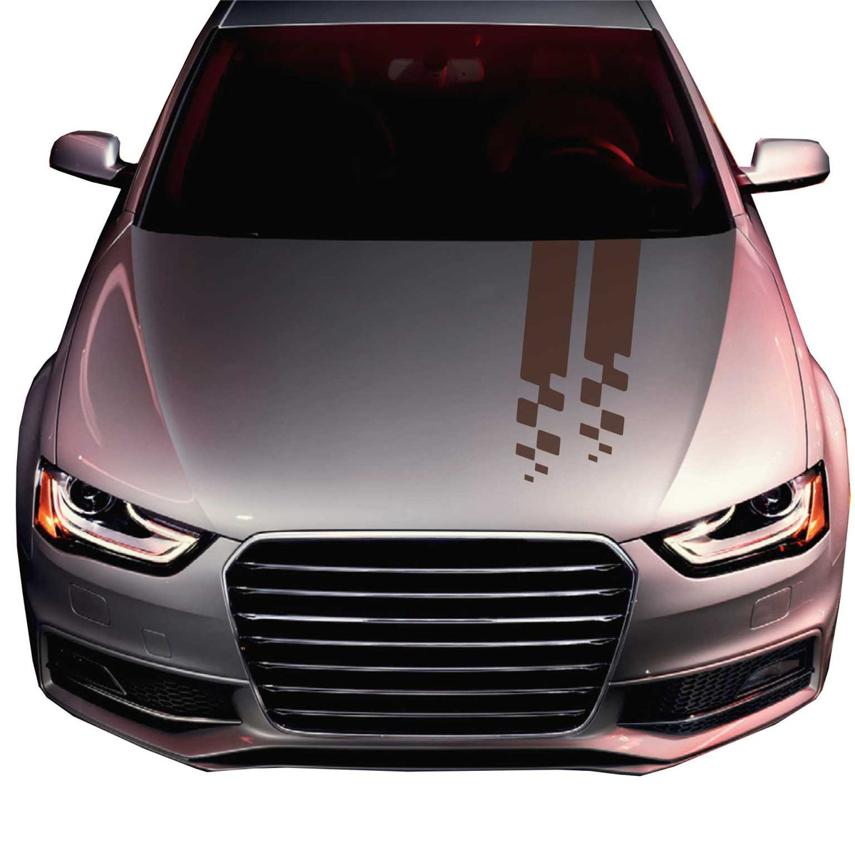 Streifen Motorhaube Auto Dekor Sticker Tuning Racing - FOTOFOL