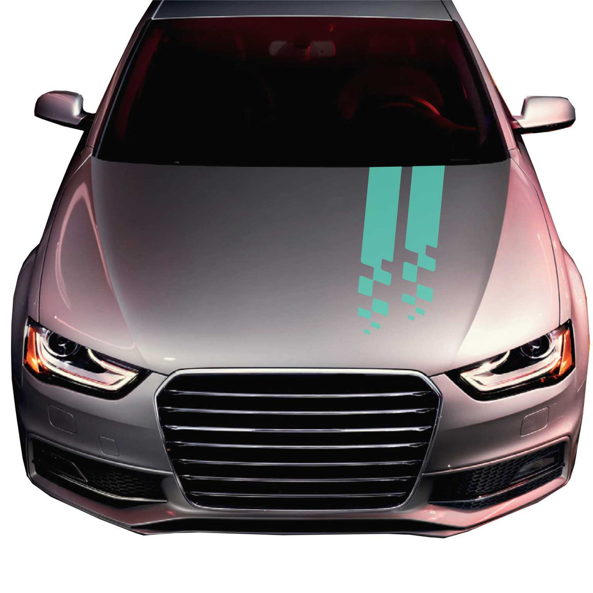 Streifen Motorhaube Auto Dekor Sticker Tuning Racing - FOTOFOL