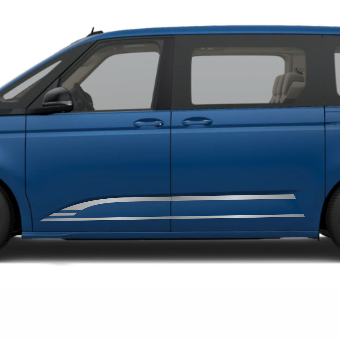 Seitenstreifen Edition mit Wunschtext passend für VW T7 Multivan - FOTOFOL
