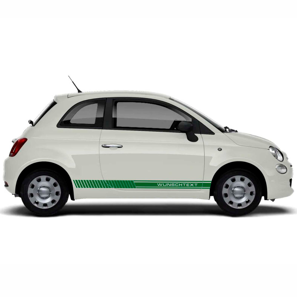 Aufkleber Auto Fiat ABARTH Seitenstreifen Sportstreifen - FOTOFOL