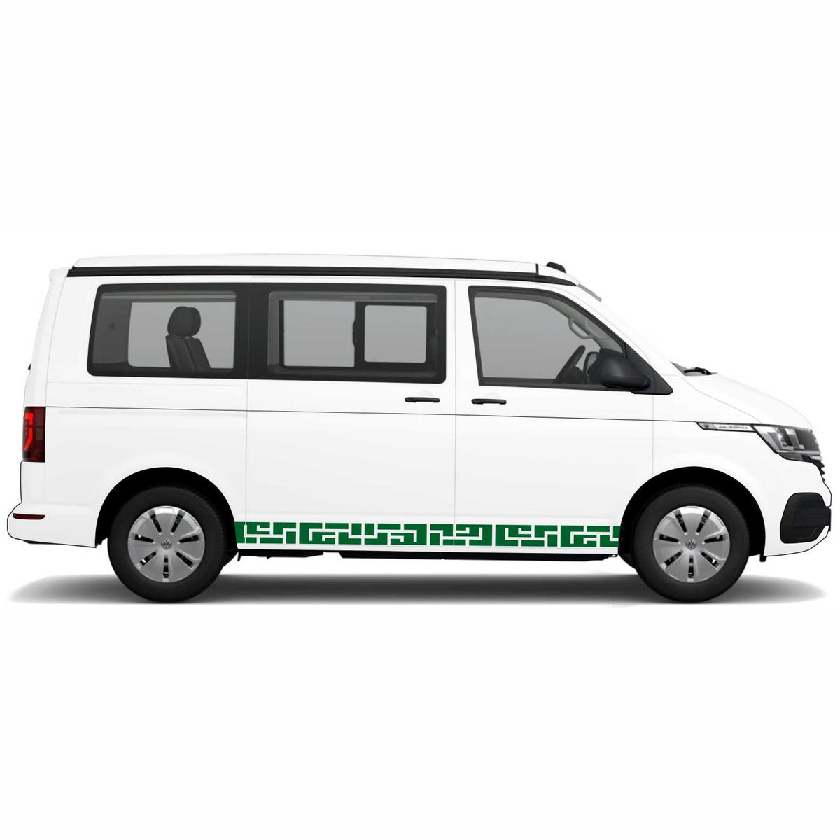 Seitenstreifen passend für Volkswagen Multivan Transporter T5 T6 T6.1 VW Bus Autoaufkleber - FOTOFOL