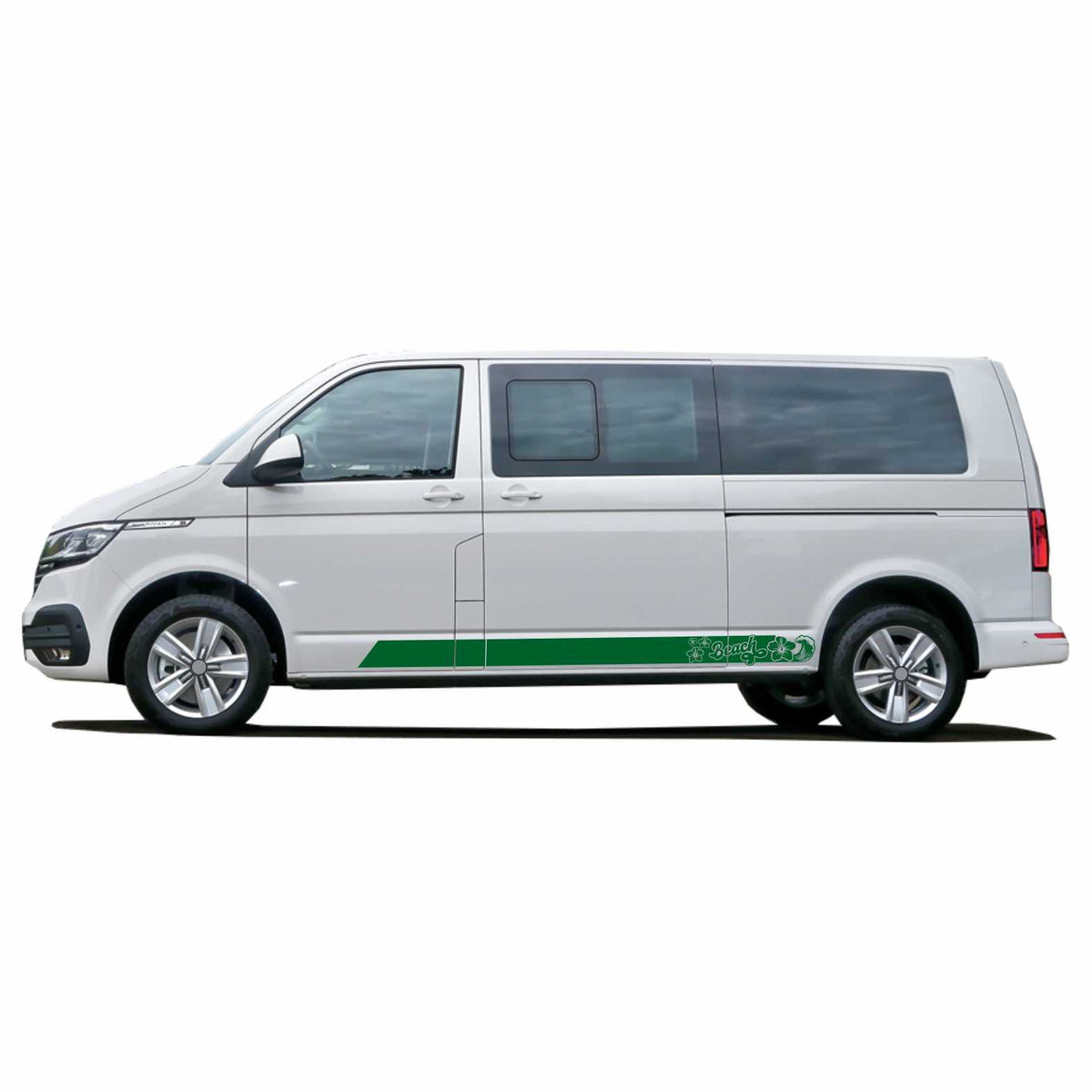 Seitenstreifen passend für VW California Beach T6.1, T6, T5, Seitenaufkleber Autoaufkleber - FOTOFOL