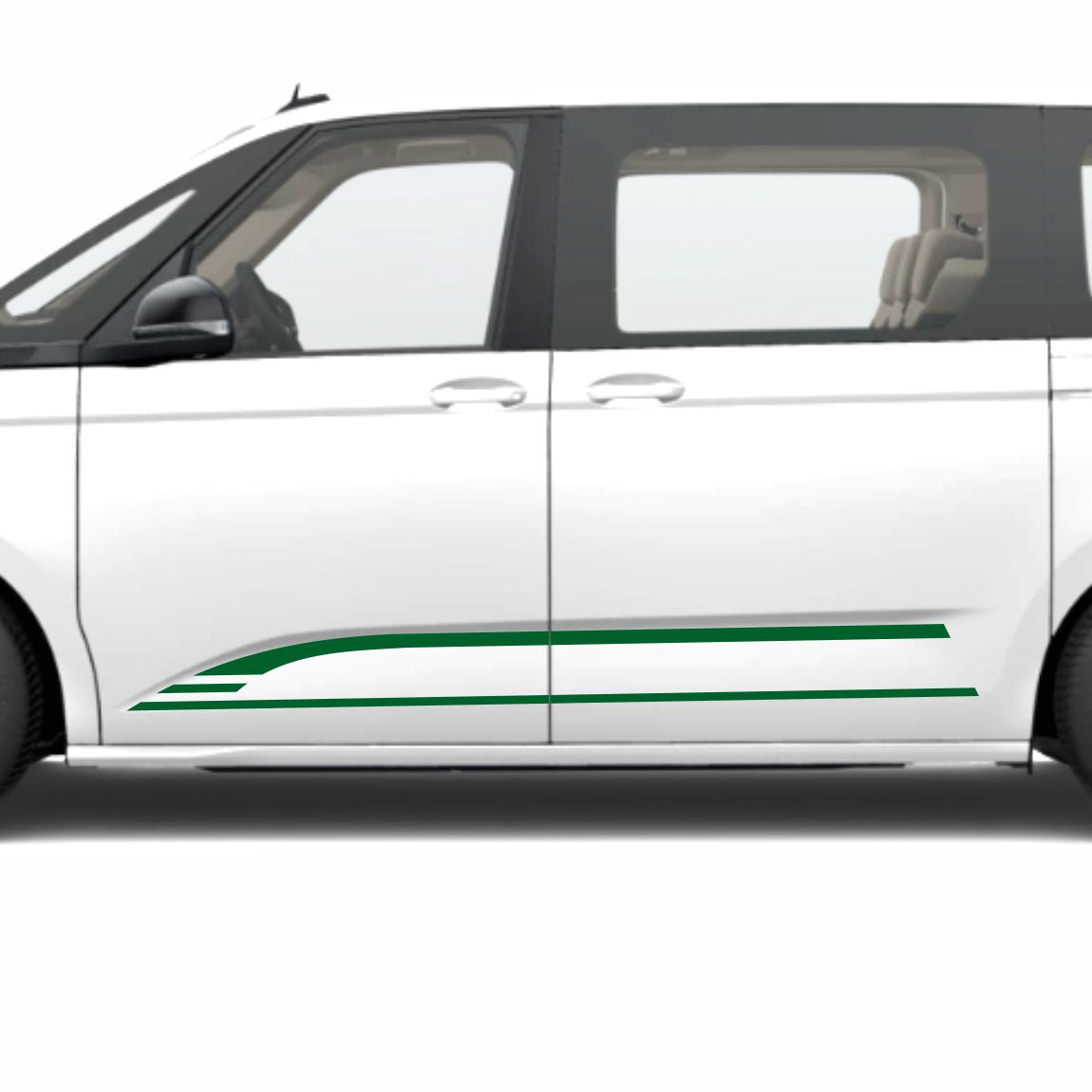 Seitenstreifen Edition mit Wunschtext passend für VW T7 Multivan - FOTOFOL